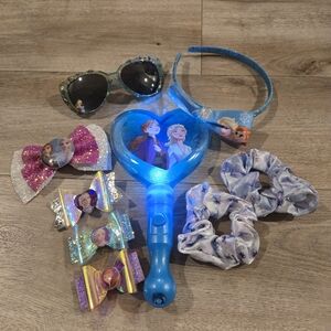 Frozen Girls Accesories Bundle - 9 Piece